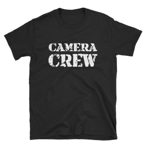 Camera Crew Videographer Cameraman Operator Film Photographer Movie Crew Shirt image 0