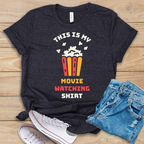 This Is My Movie Watching Lover Gift Idea Critic Shirt image 0