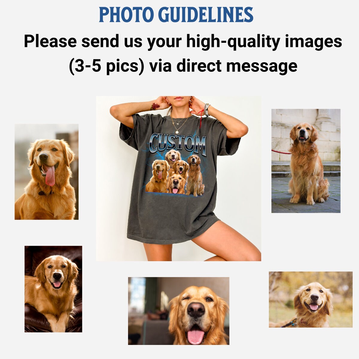 Comfort Colors Bootleg Dog Custom Personalized Mom Dad Lover Shirt image 3