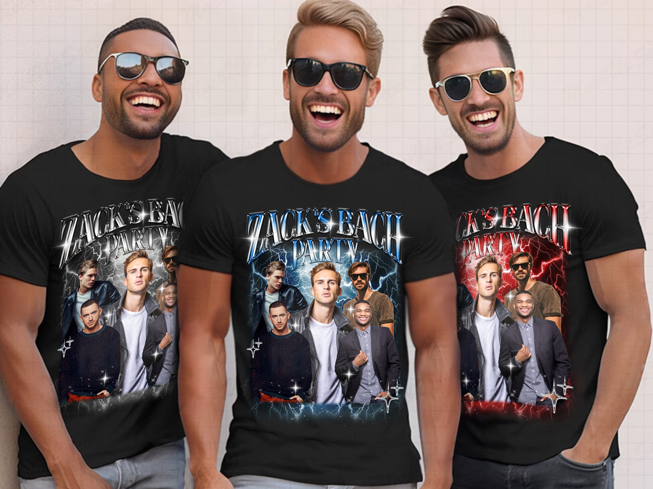 Bachelorette Party Custom Bachelor Tour Bootleg Rapper Tee Personalized Luxury Bachelorette Social Club Bach Shirt image 0