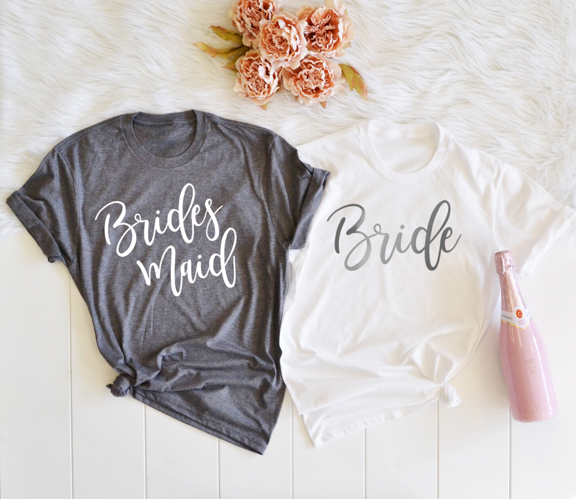 Elegant Bridesmaids Shirts: Perfect for Bridal Parties Bachelorette Shirts image 0