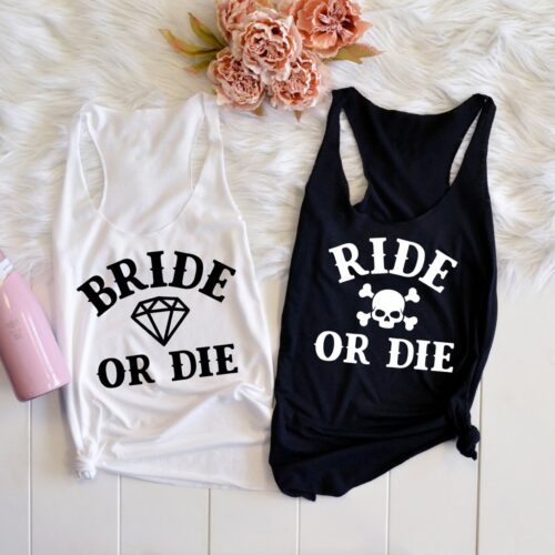 Ride or Die: Fun Bachelorette Shirts for Every Bride Squad image 0