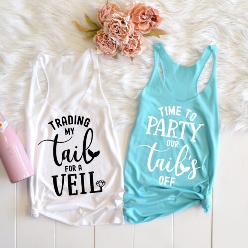 Mermaid Bachelorette Shirts: Fun Beach Party Vibes image 0