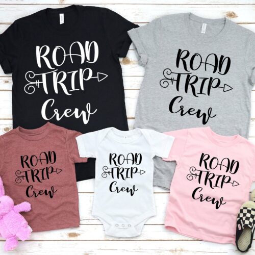 Road Trip Crew - Family Girls' Trip & Bachelorette Tees" image 0