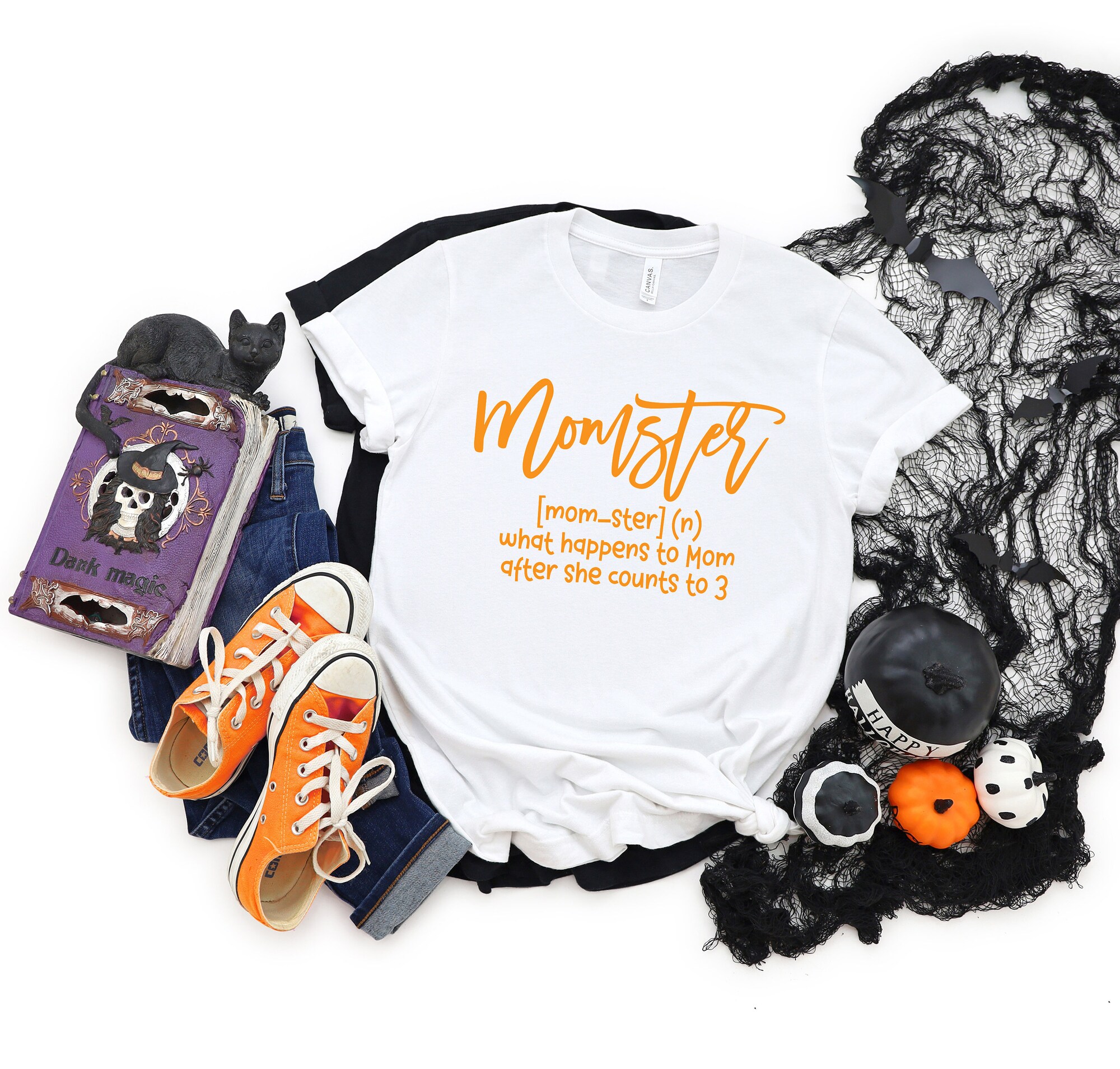 Momster Defined Halloween Shirt Halloween Party T-Shirt image 1