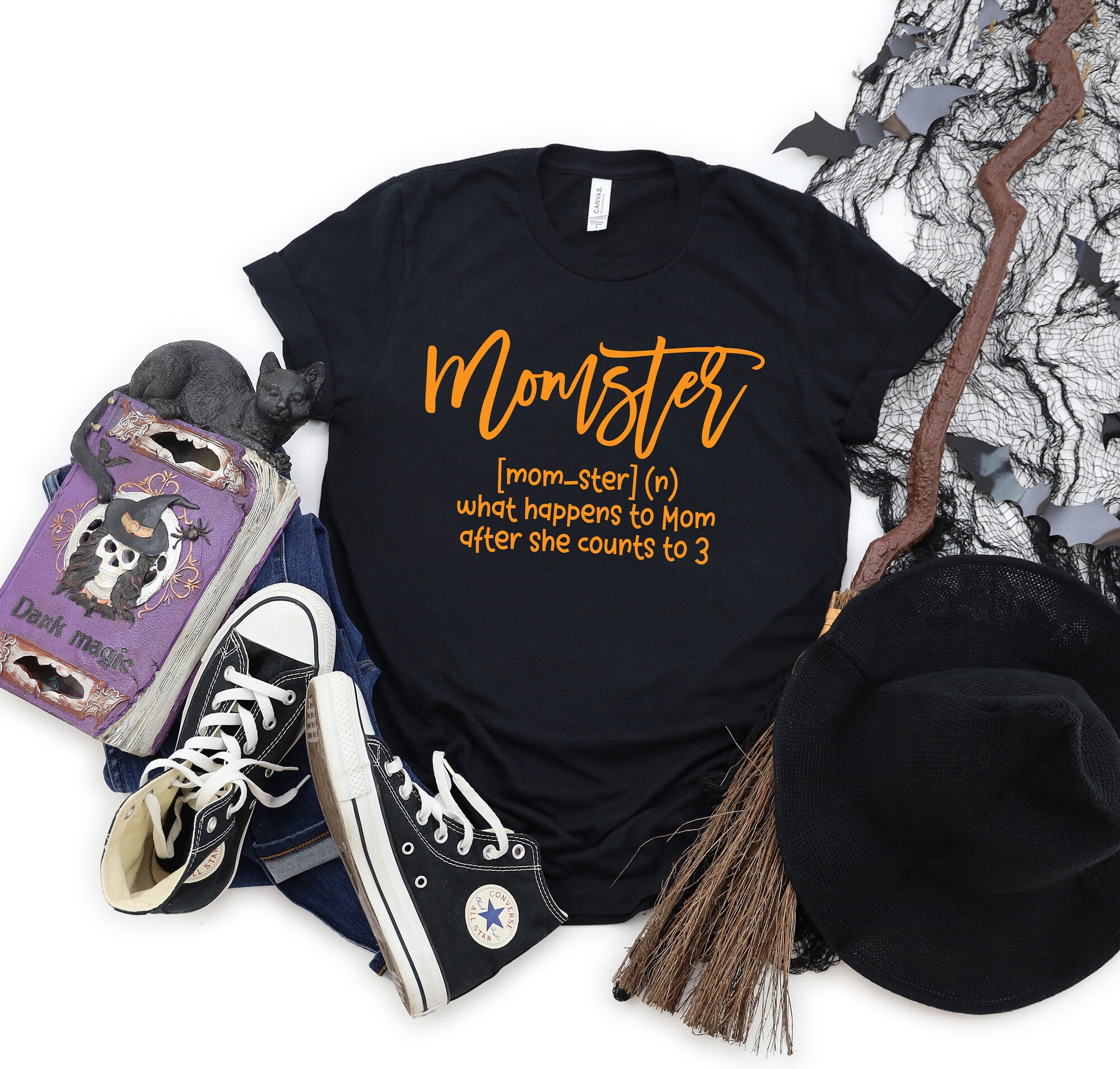 Momster Defined Halloween Shirt Halloween Party T-Shirt image 0