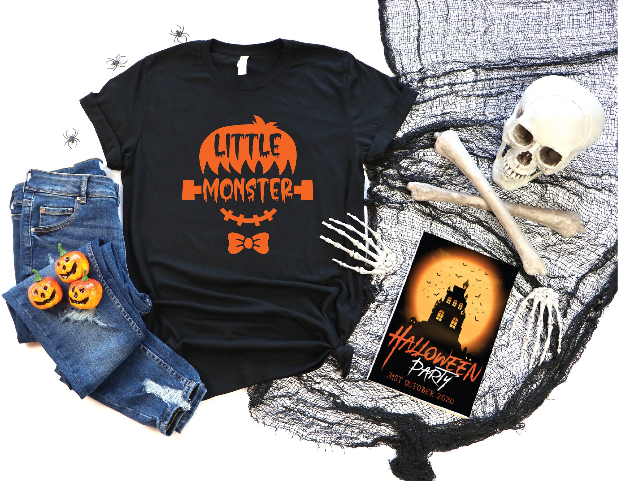 Monster Family: Halloween Matching Shirts for Mama Daddy & Kids image 4