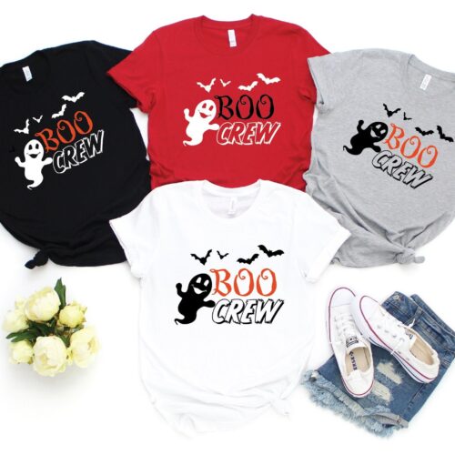 Family Boo Crew: Matching Halloween Ghost Shirts & Gifts image 0