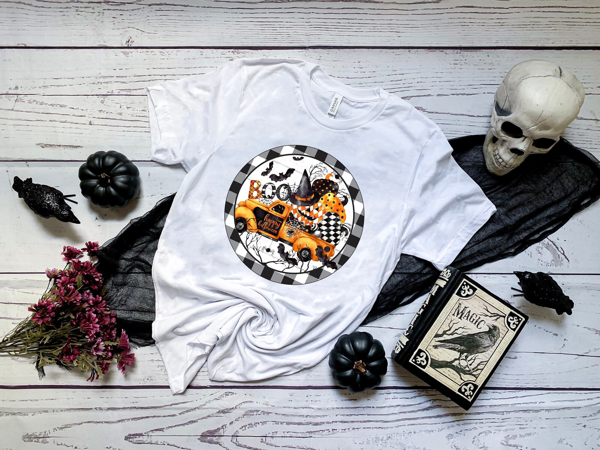Halloween Truck BOO Shirt image 0