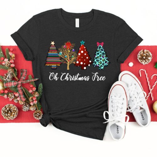 Oh Christmas Tree Shirt: Most Wonderful Time Merry Christmas Tee image 0