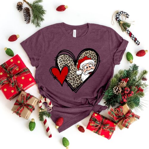 Santa Shirt | Tis The Season Christmas Tee Most Wonderful Time Of The Year image 0