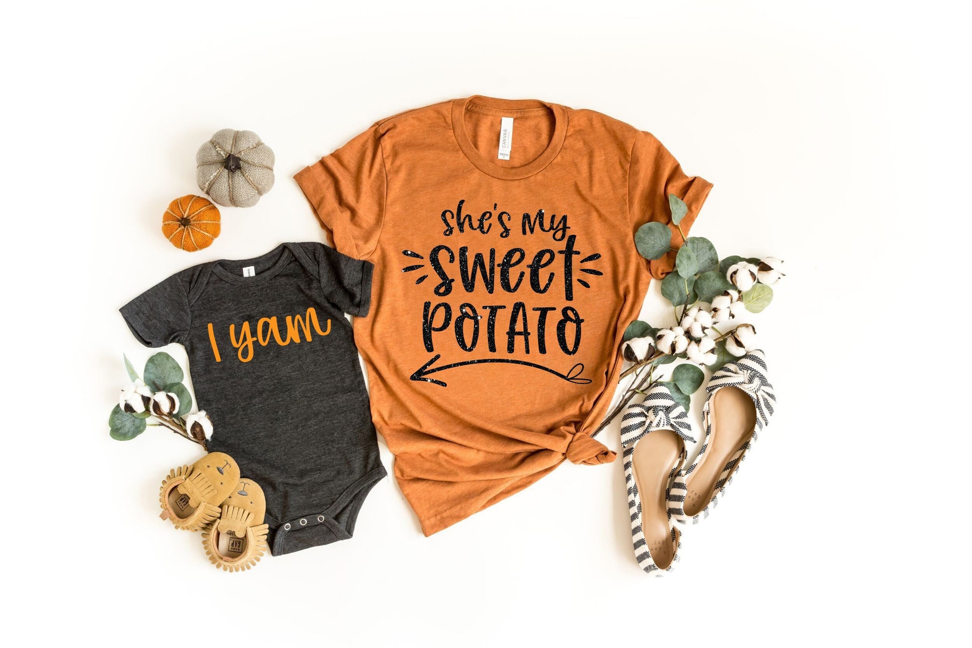 She's My Sweet Potato I Yam Shirt | Couples Thanksgiving Shirt image 0