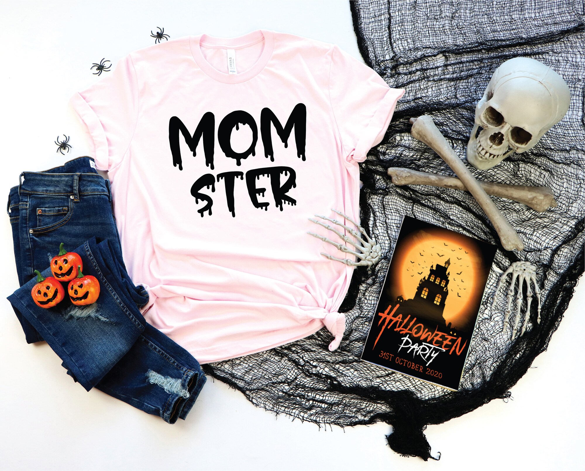 Halloween Momster & Funny Tee: Perfect Gift for Parents image 2