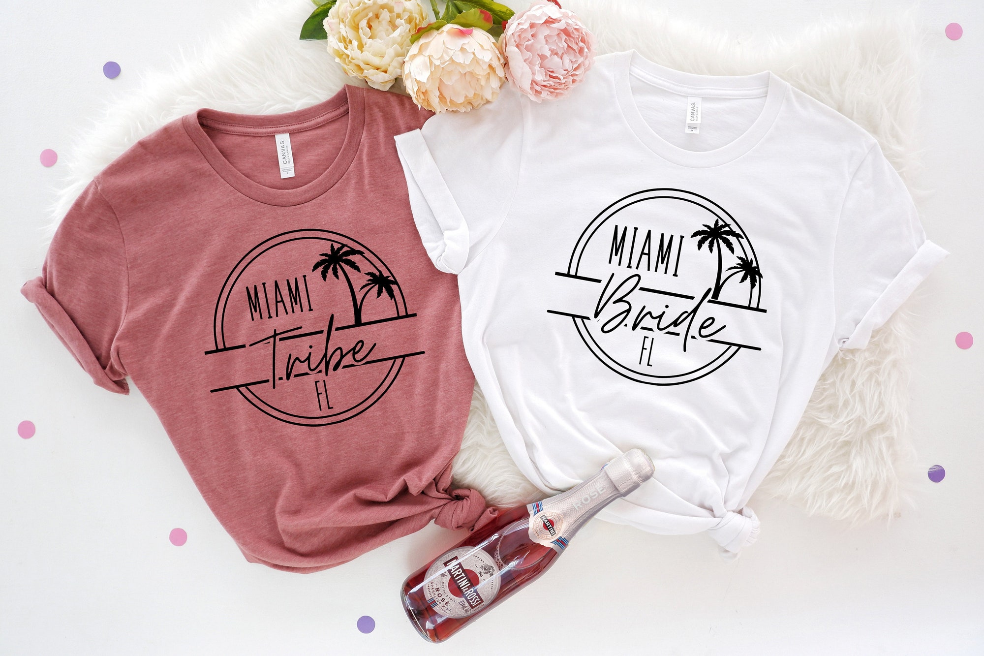 Miami Bride Shirt Bachelorette Tees Wedding Gifts & Party Ideas image 2