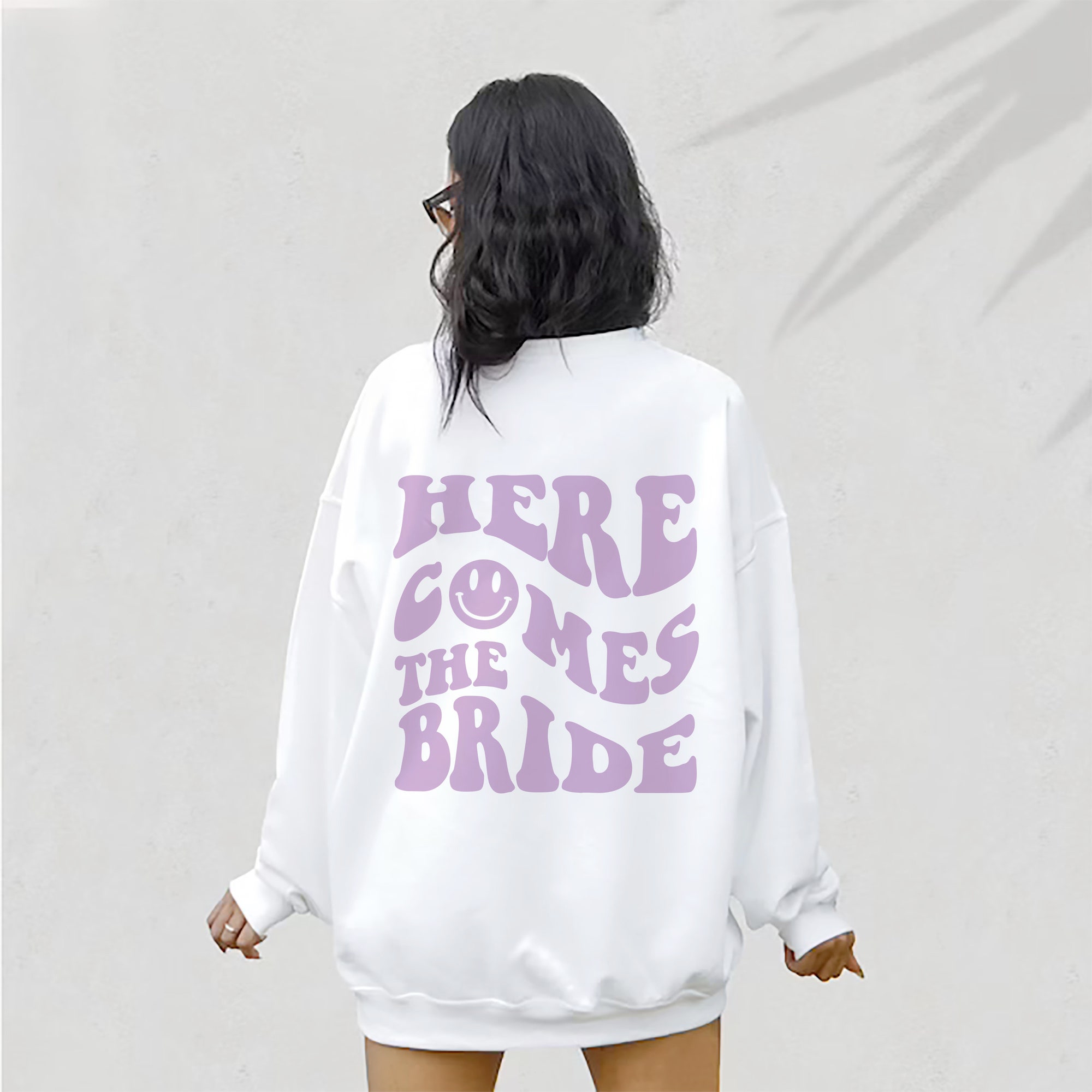 Y2k Bride Sweatshirt - Retro Bachelorette Party Shirt image 1