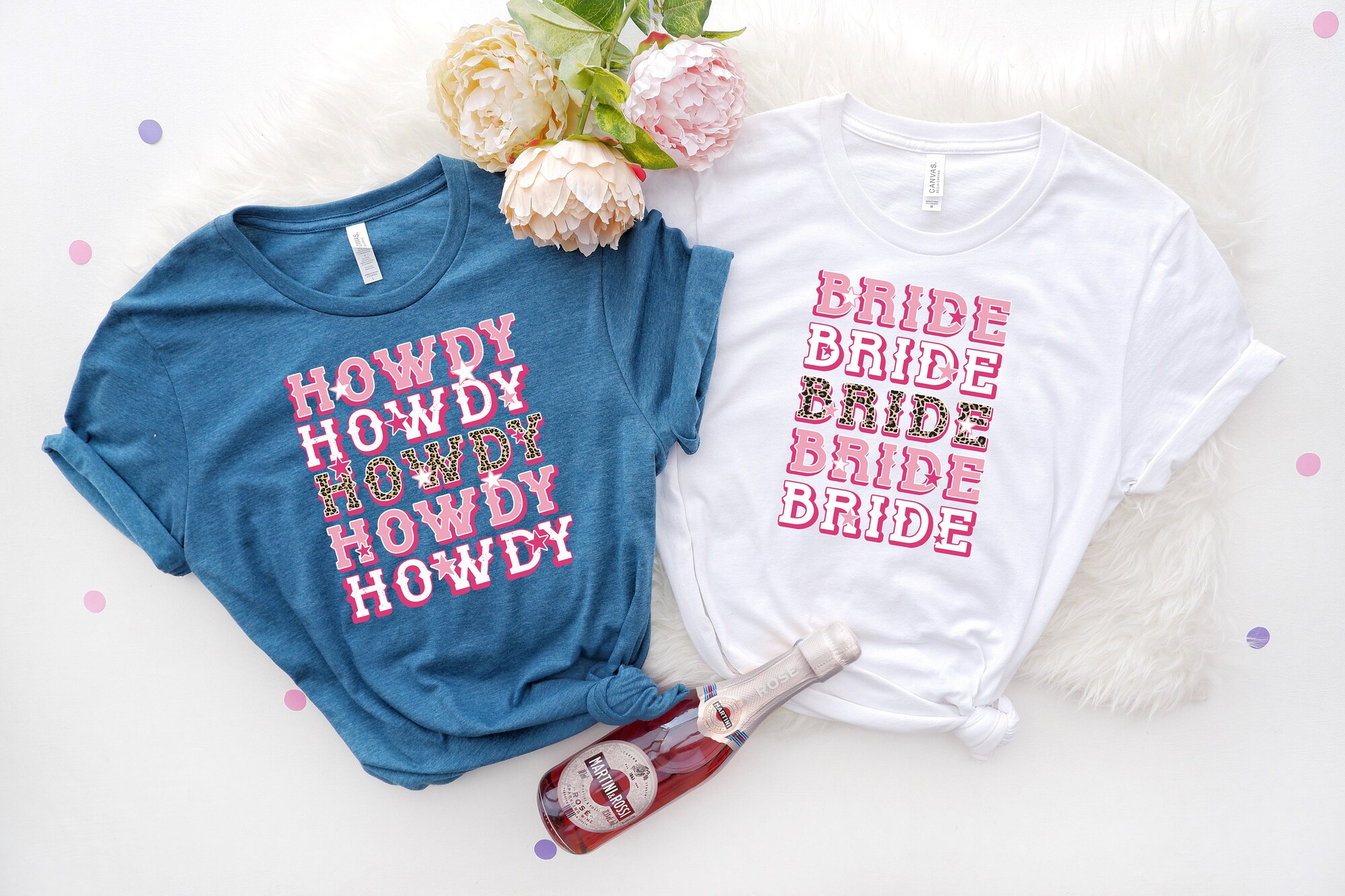 Howdy Bride: Western Wedding Nashville Bachelorette Shirts & Gifts image 3