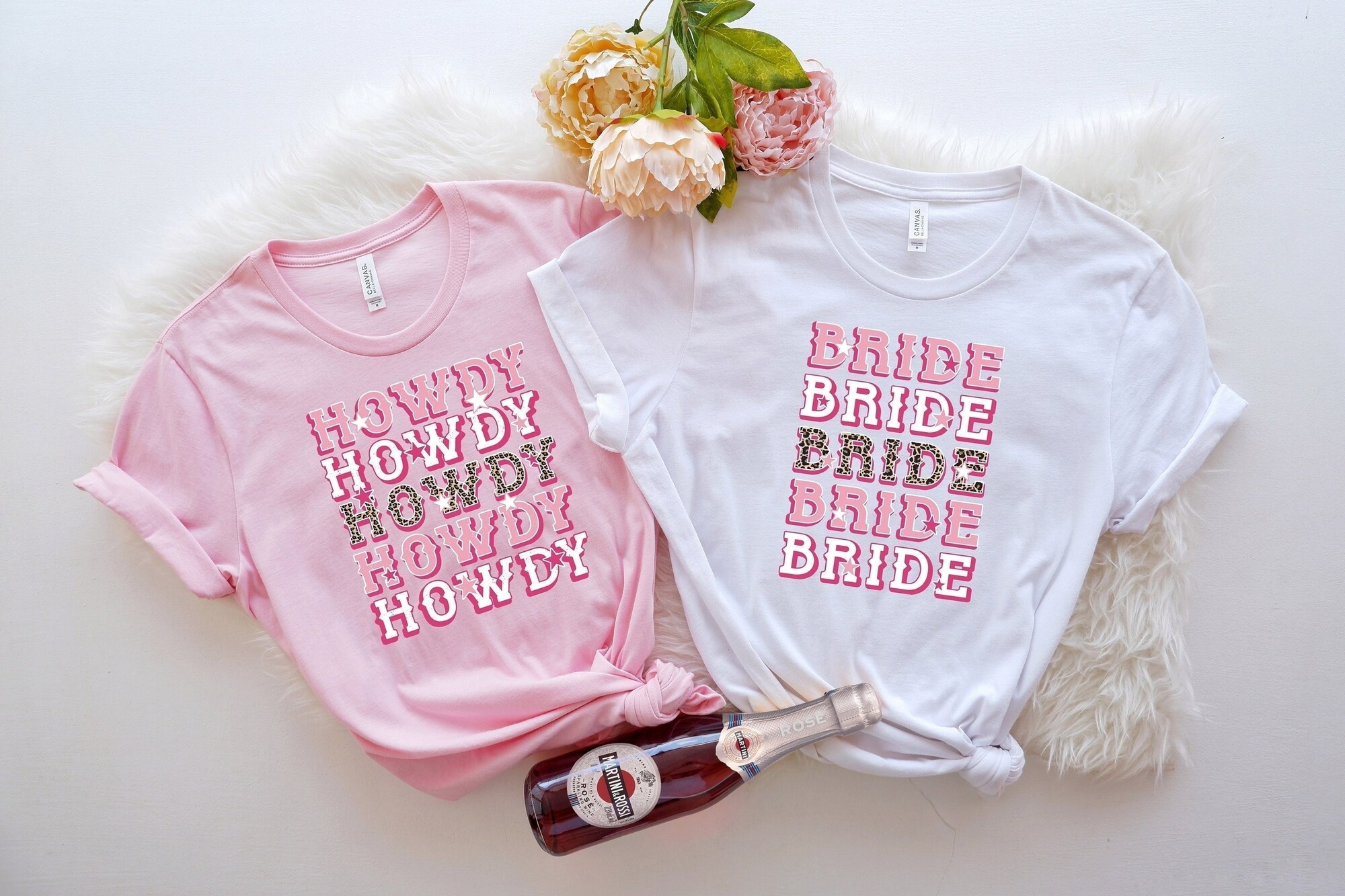 Howdy Bride: Western Wedding Nashville Bachelorette Shirts & Gifts image 1