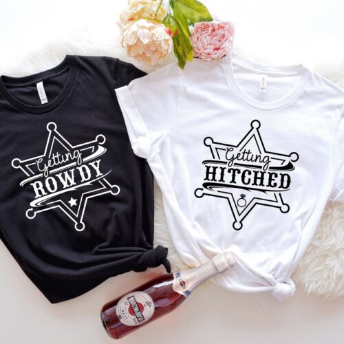 Getting Rowdy Hitched: Country Bachelorette & Team Bride Shirts image 0