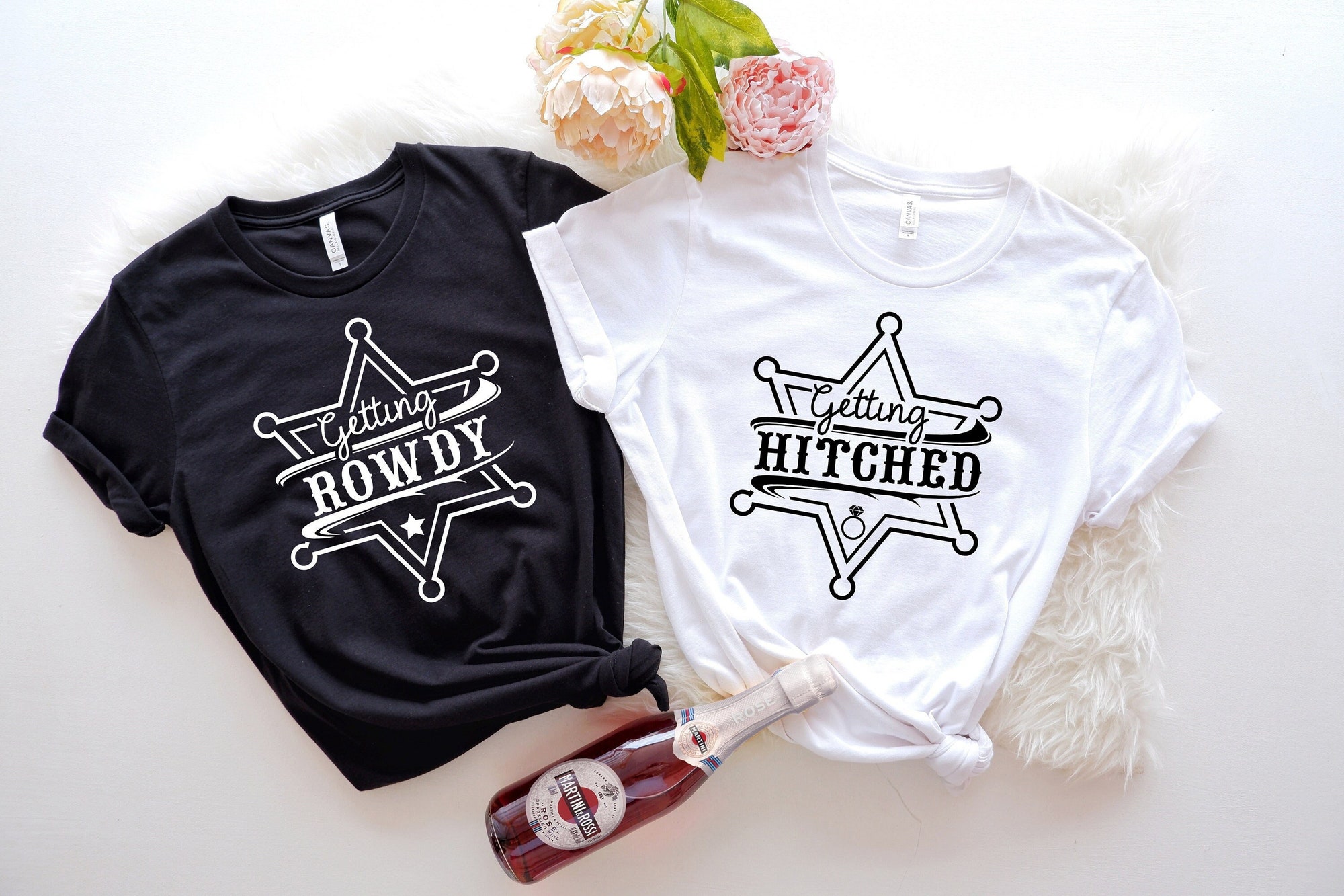 Getting Rowdy Hitched: Country Bachelorette & Team Bride Shirts image 0