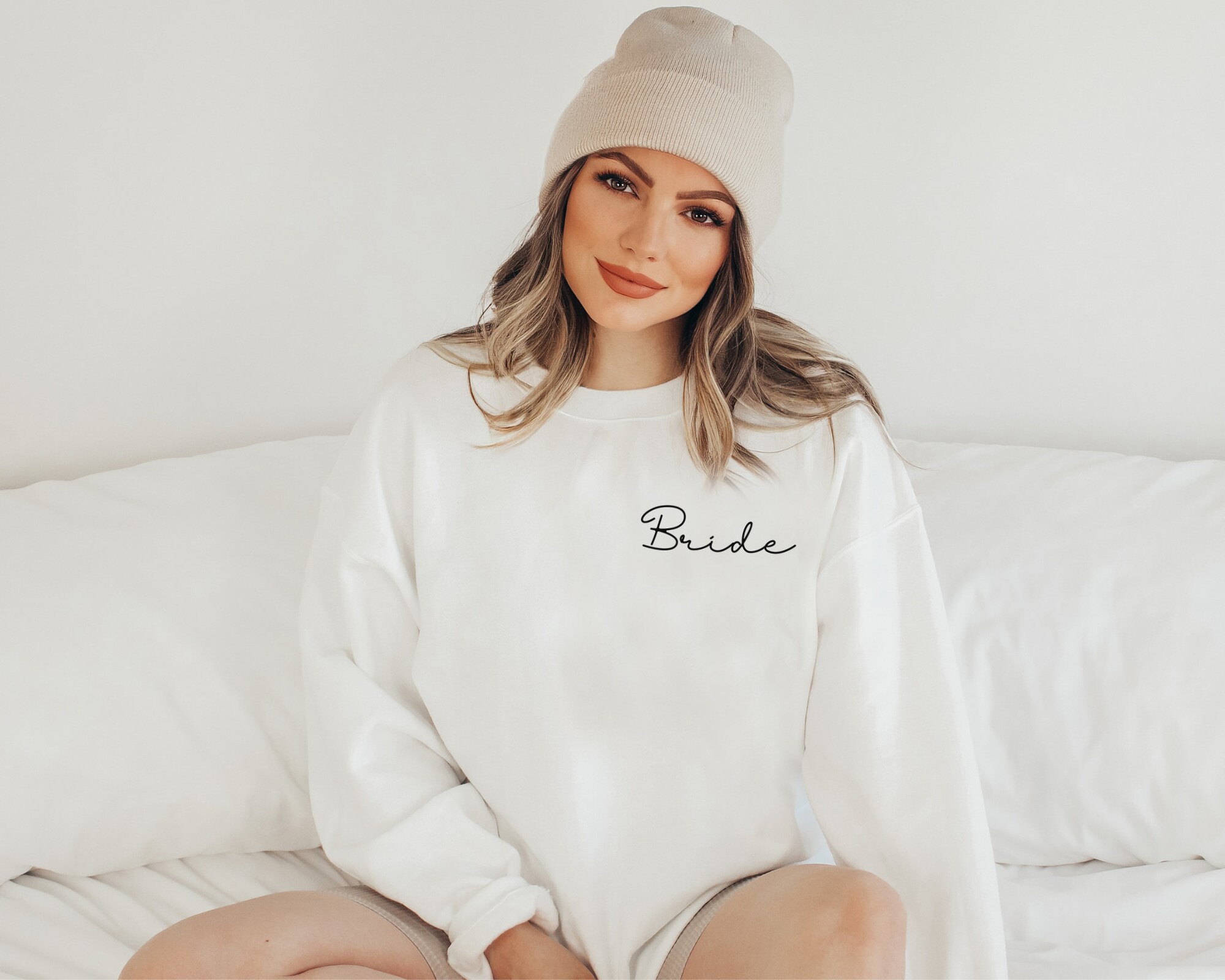 Winter Bachelorette: Minimalist Bride & Babe Woods Weekend Tee image 1