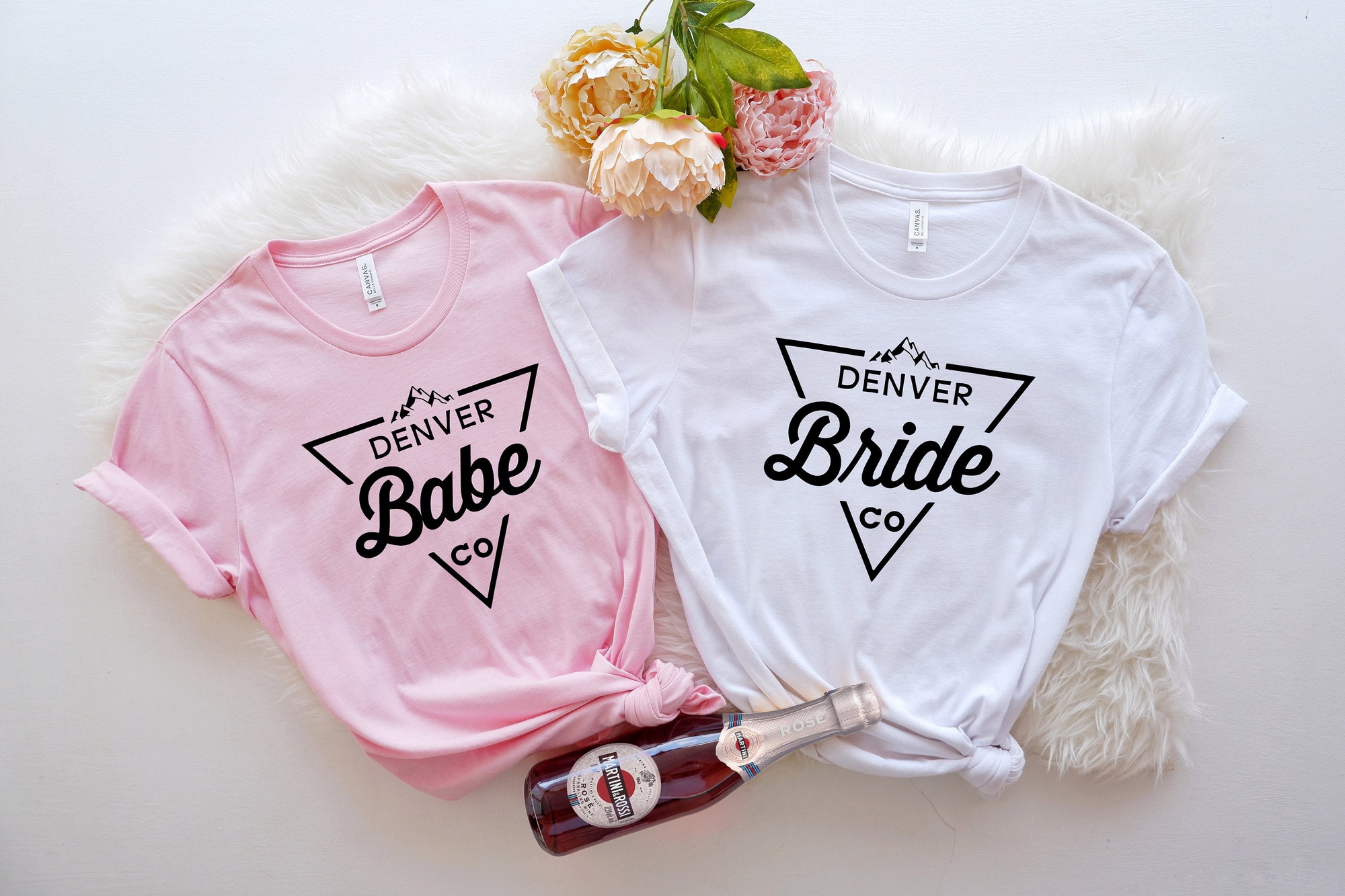 Denver & Colorado Bride Shirts: Mountain Wedding & Bachelorette Favors image 3