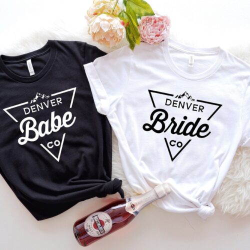 Denver & Colorado Bride Shirts: Mountain Wedding & Bachelorette Favors image 0