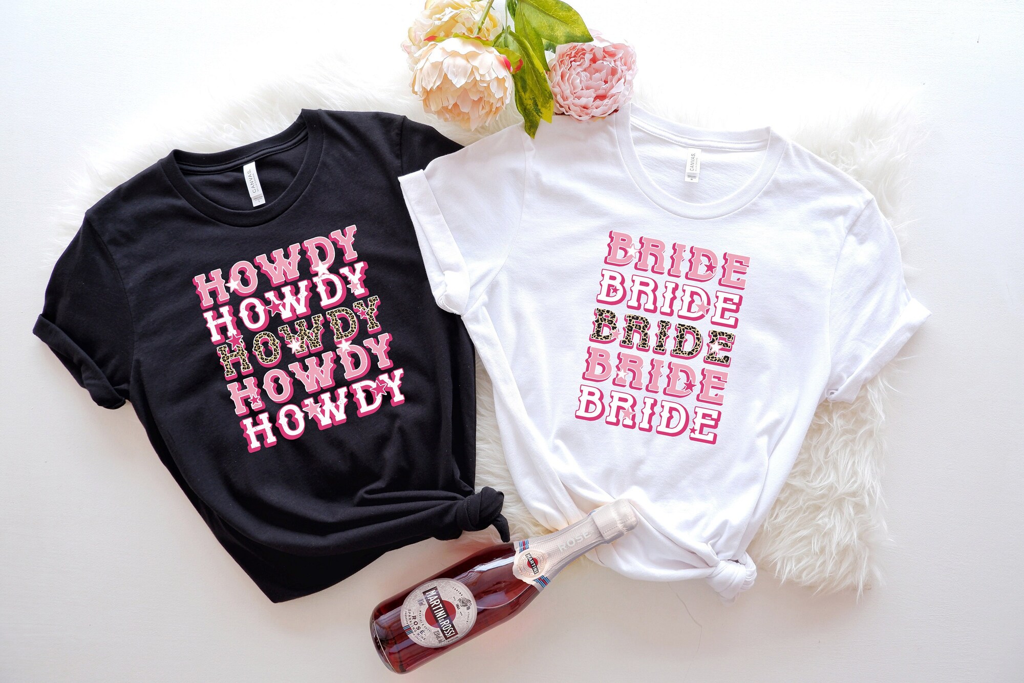 Howdy Bride: Western Wedding Nashville Bachelorette Shirts & Gifts image 0