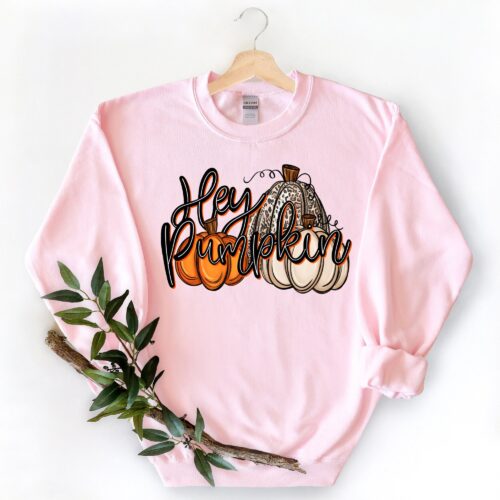 Hey Pumpkin Shirt: Fall Halloween Sweatshirt & Gift Hoodie image 0