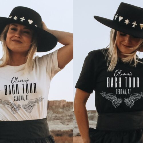 Custom Bachelorette Tour Tees: Custom Bridal Rock n Roll Sedona & Nashville image 0