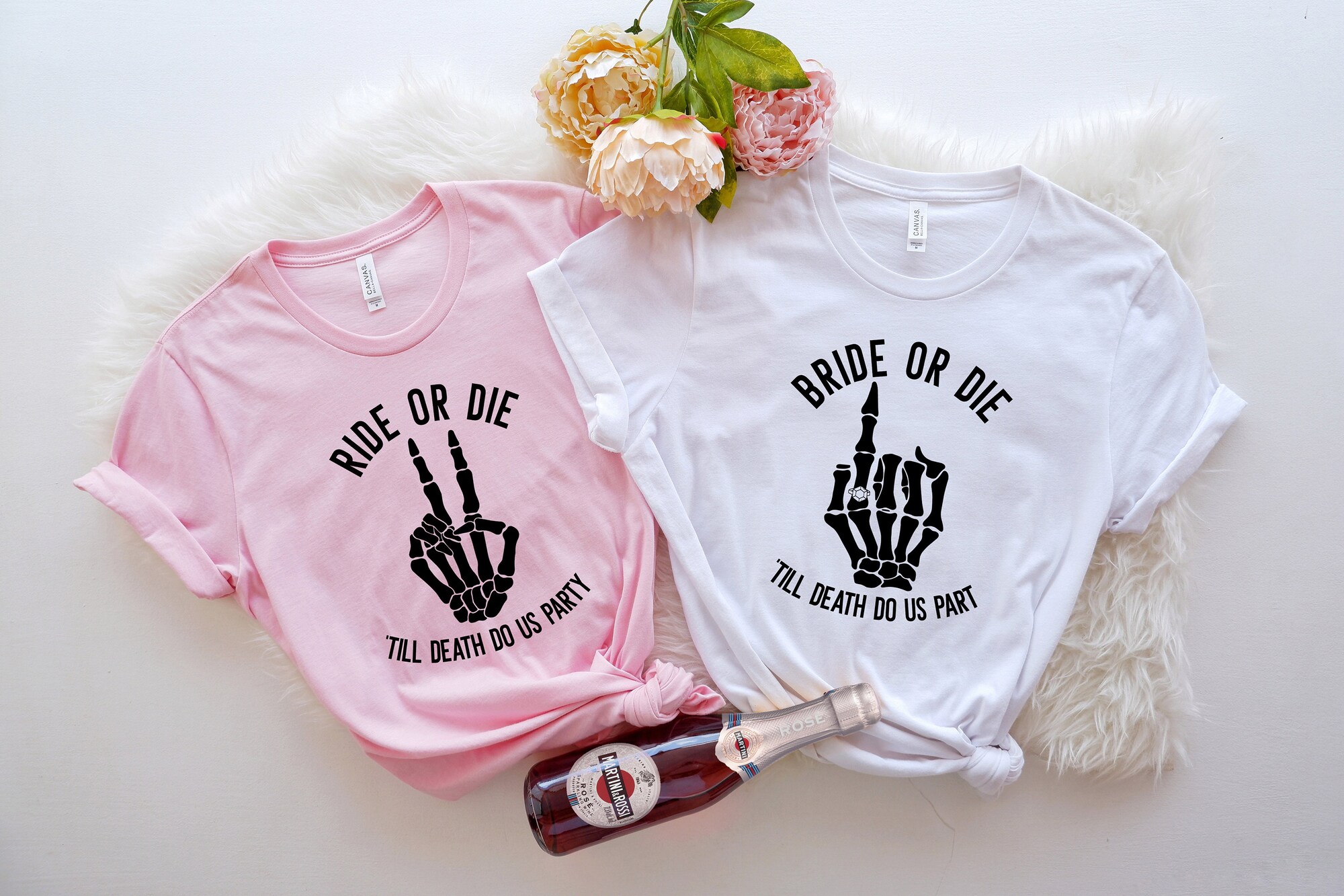 Bride Or Die & Funny Bachelorette Party Shirts Bridal Gifts & Tees image 3