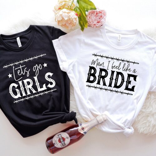 Western Bachelorette Shirts: Nash Bash Let's Go Girls Bride & Wedding Tees image 0