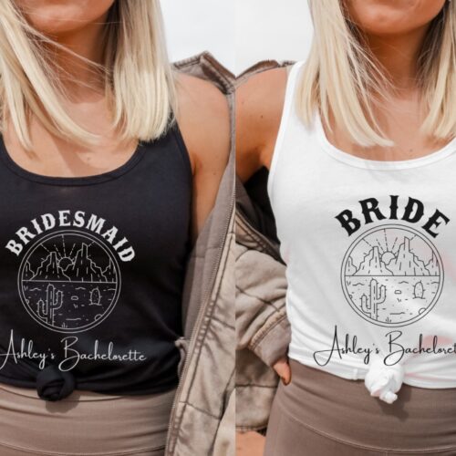 Custom Desert Bachelorette Shirts: AZ Tanks Bride Tees & Bridesmaid Gear image 0