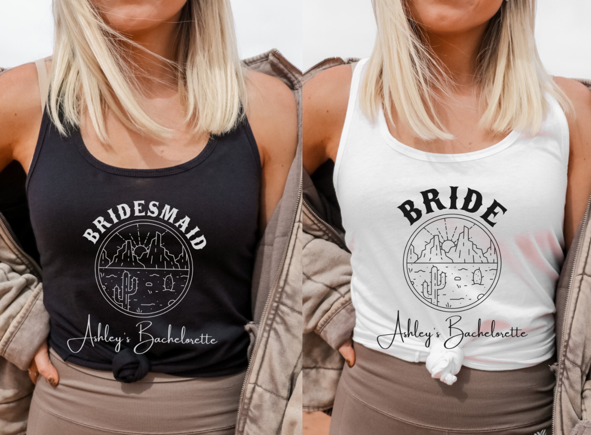 Custom Desert Bachelorette Shirts: AZ Tanks Bride Tees & Bridesmaid Gear image 0
