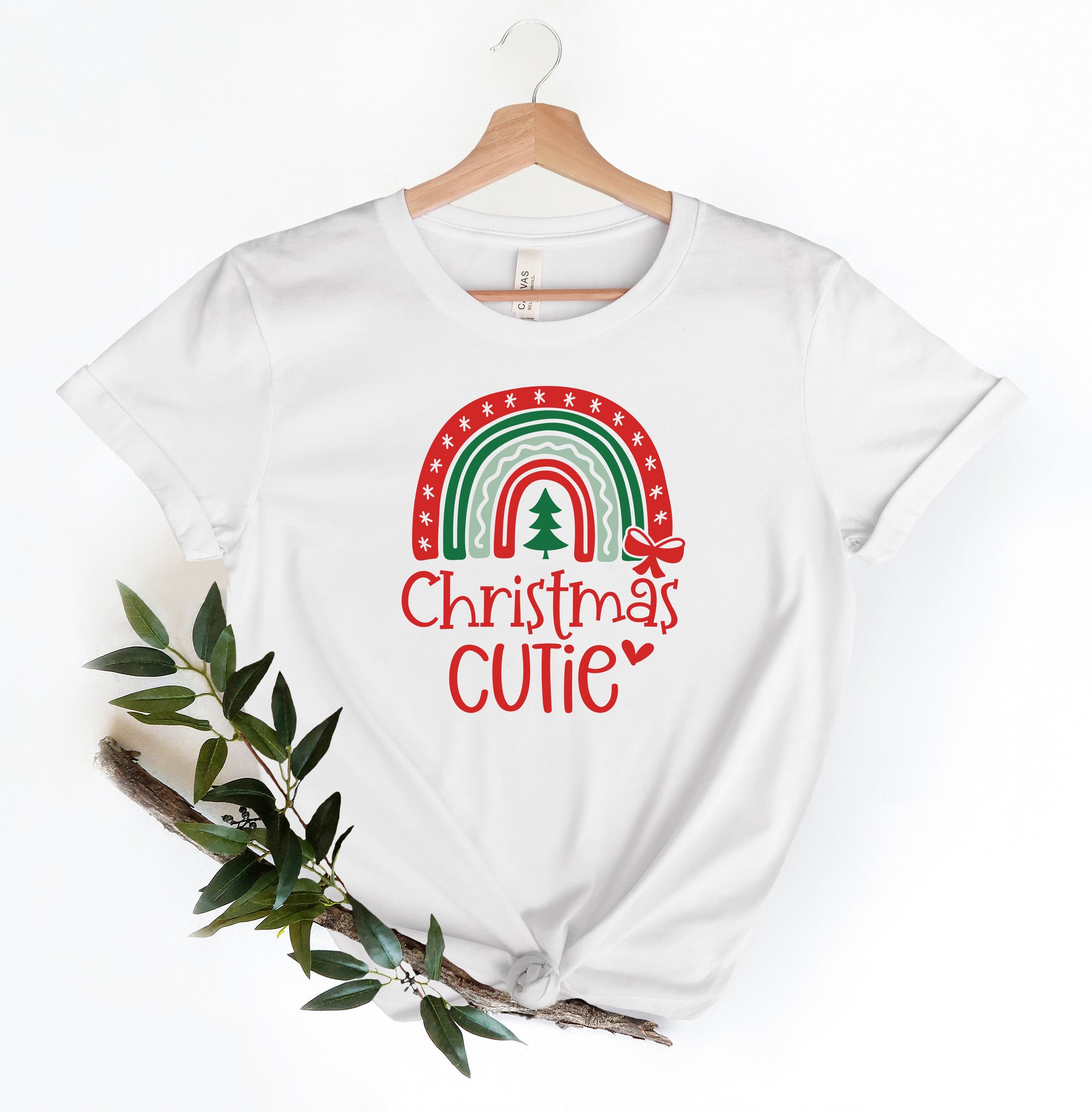 Christmas Cutie Shirt | Funny Holiday Shirt image 1