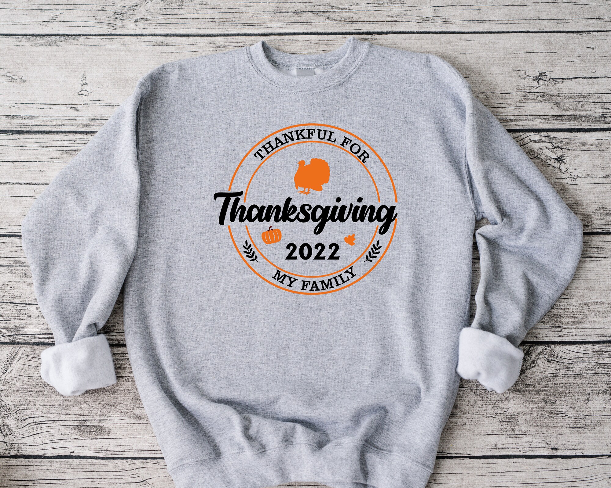 Family Name Thanksgiving Sweatshirt image 5