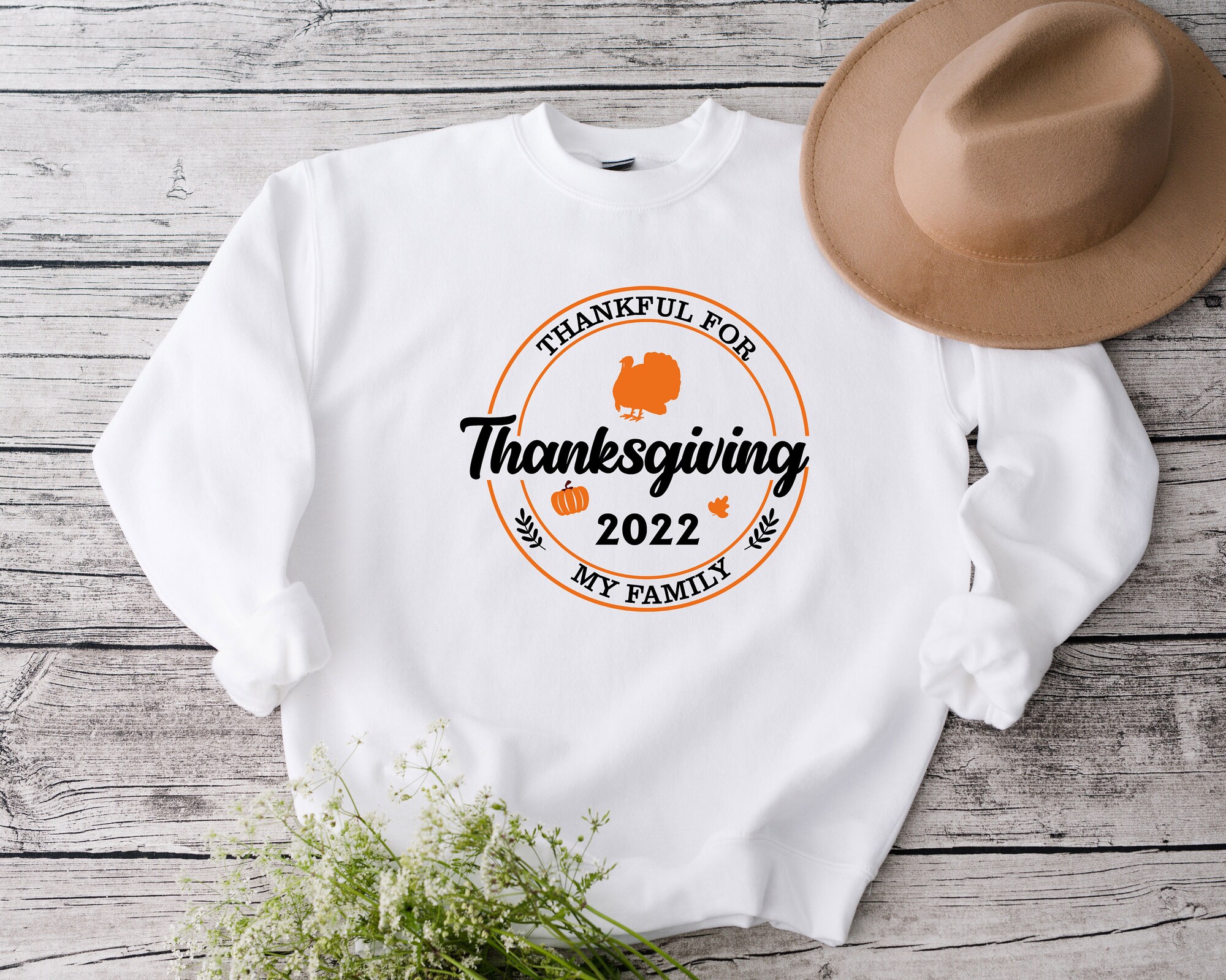 Family Name Thanksgiving Sweatshirt image 6