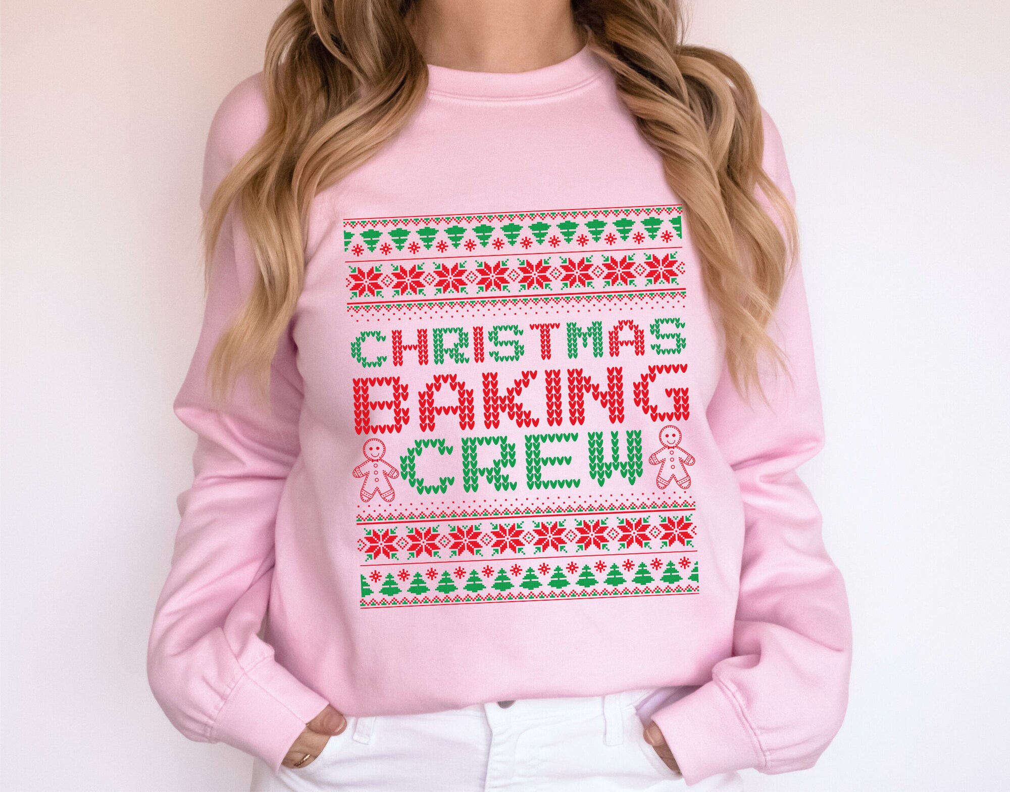 Christmas Baking Crew Sweaters: Ugly Holiday Bake Sweatshirts image 2