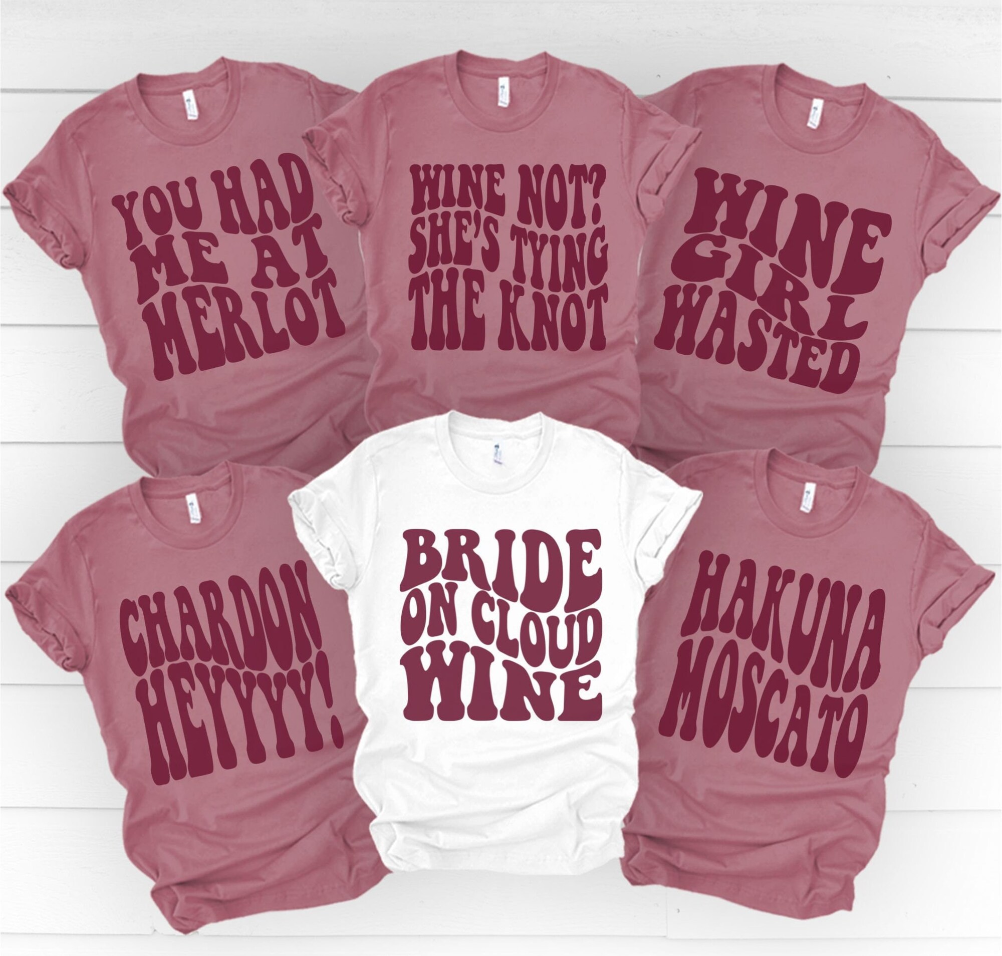 Winery Bachelorette Tees: Funny Wine Bride & Napa Party Shirts image 0