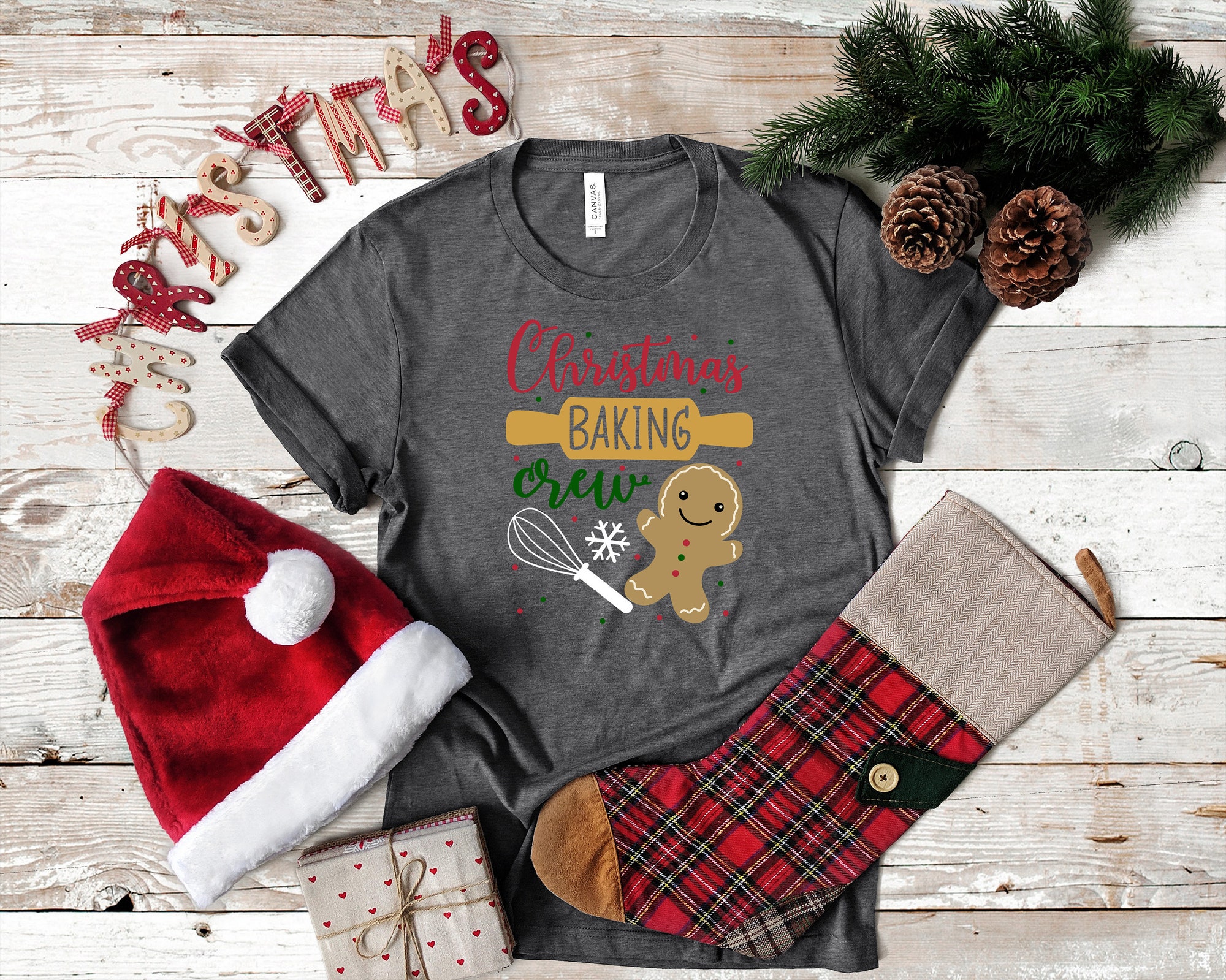 Christmas Baking Crew Shirt | Christmas Cookies Gifts image 2