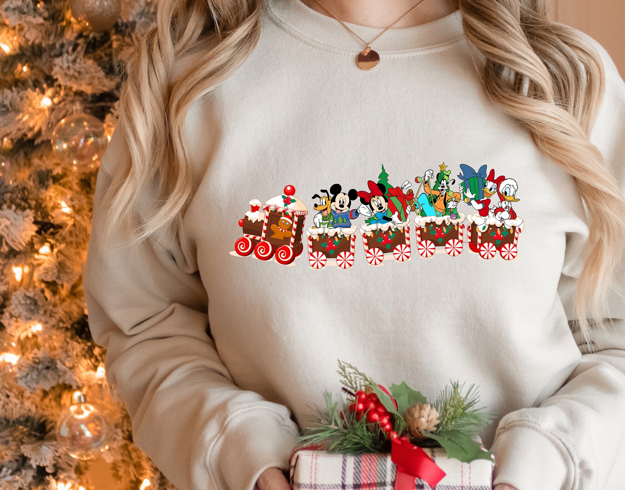 Gingerbread Christmas Coffee Shirt | Holiday Sweater & Tee image 2