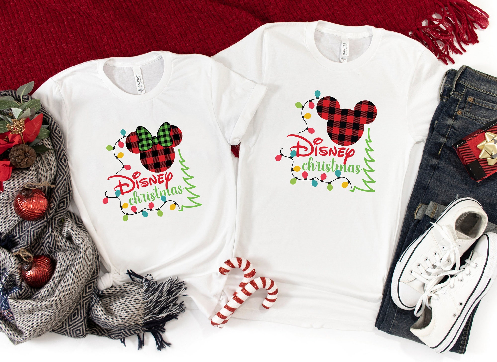 Disney Christmas Shirt | Merry Christmas Mickey Family Shirt image 0