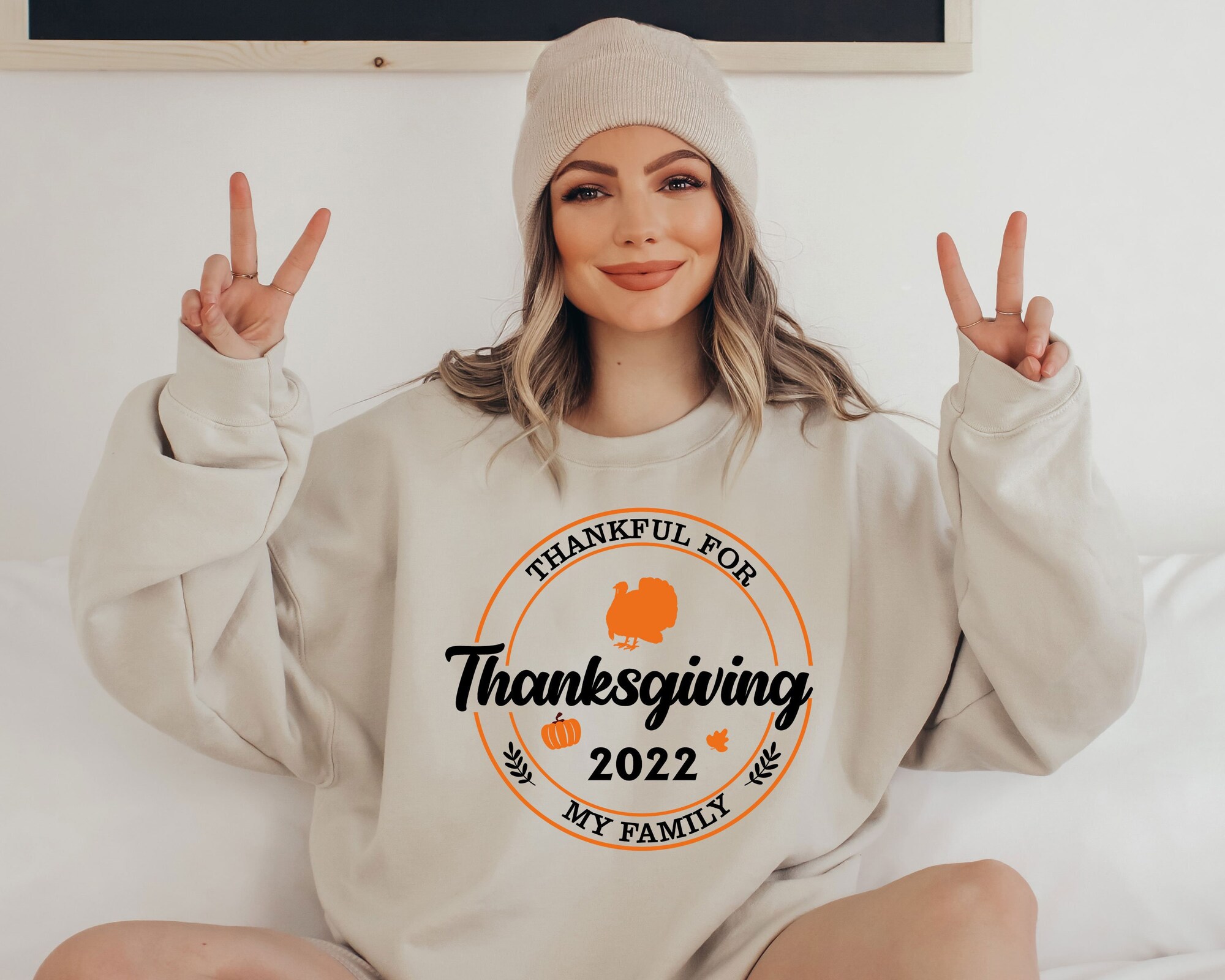 Family Name Thanksgiving Sweatshirt image 0