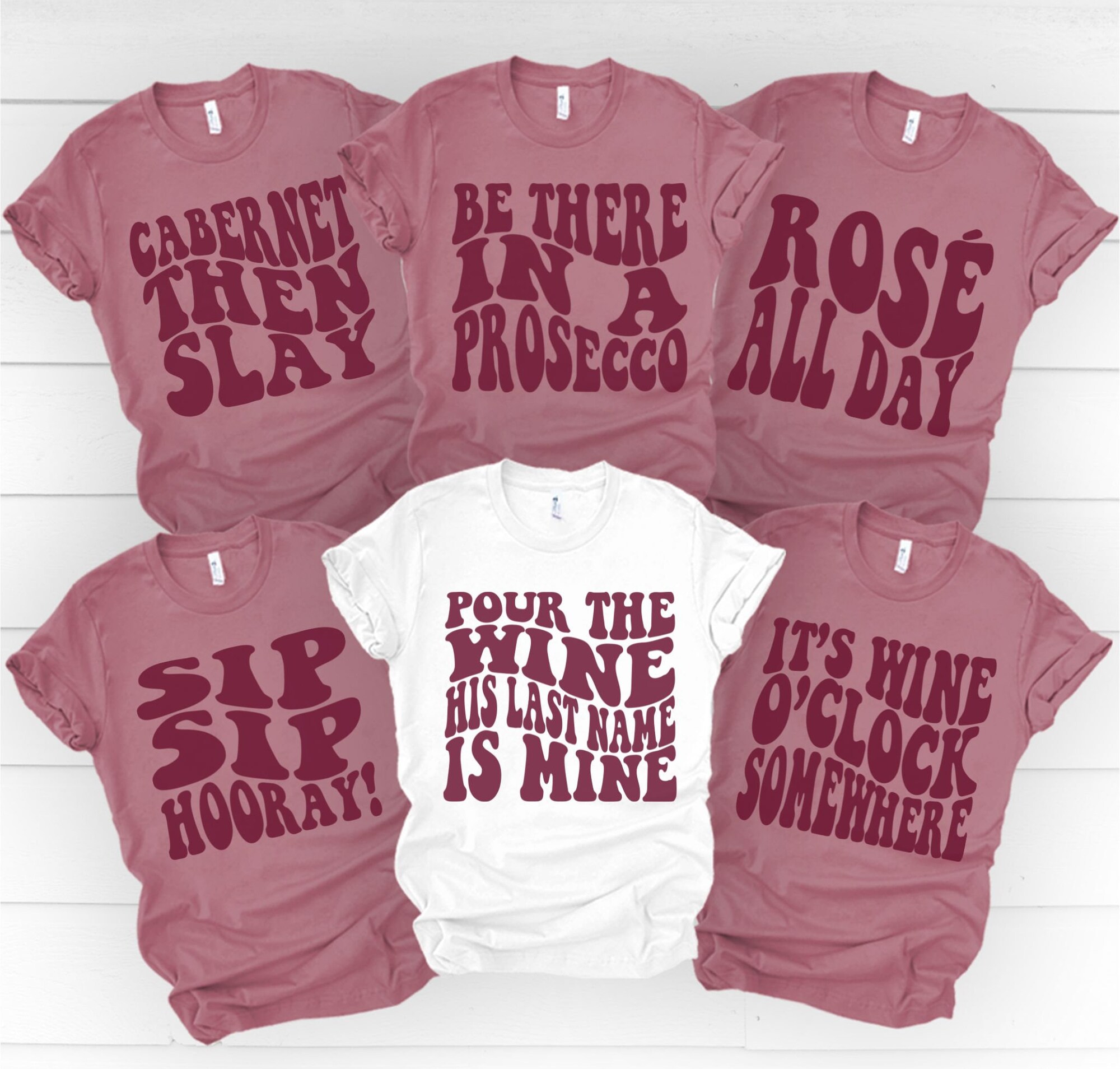 Winery Bachelorette Tees: Funny Wine Bride & Napa Party Shirts image 1