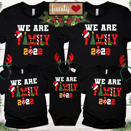 Family Christmas 2023 Shirt | Matching Santa Party Tee & Gift image 0