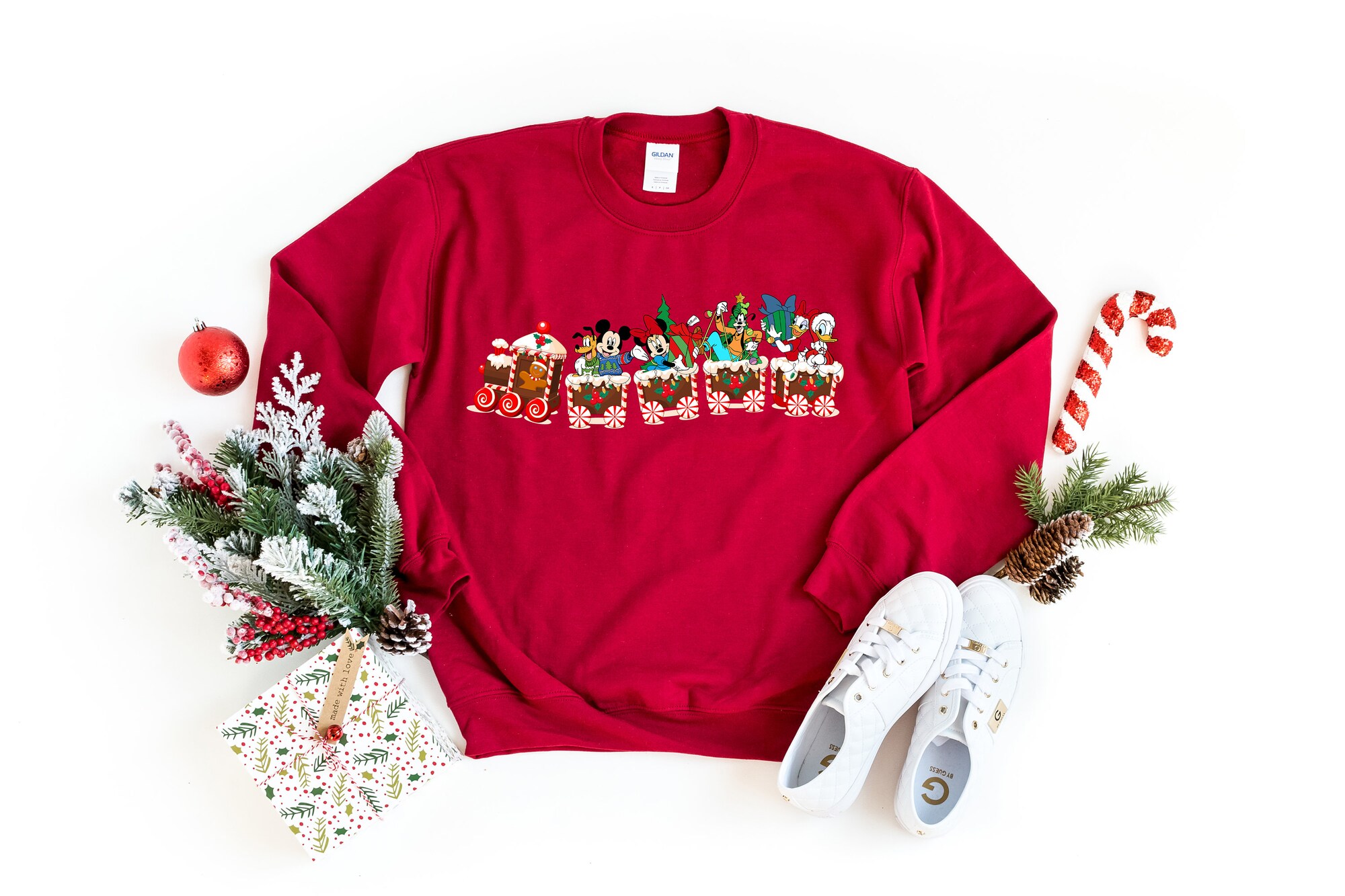 Gingerbread Christmas Coffee Shirt | Holiday Sweater & Tee image 1