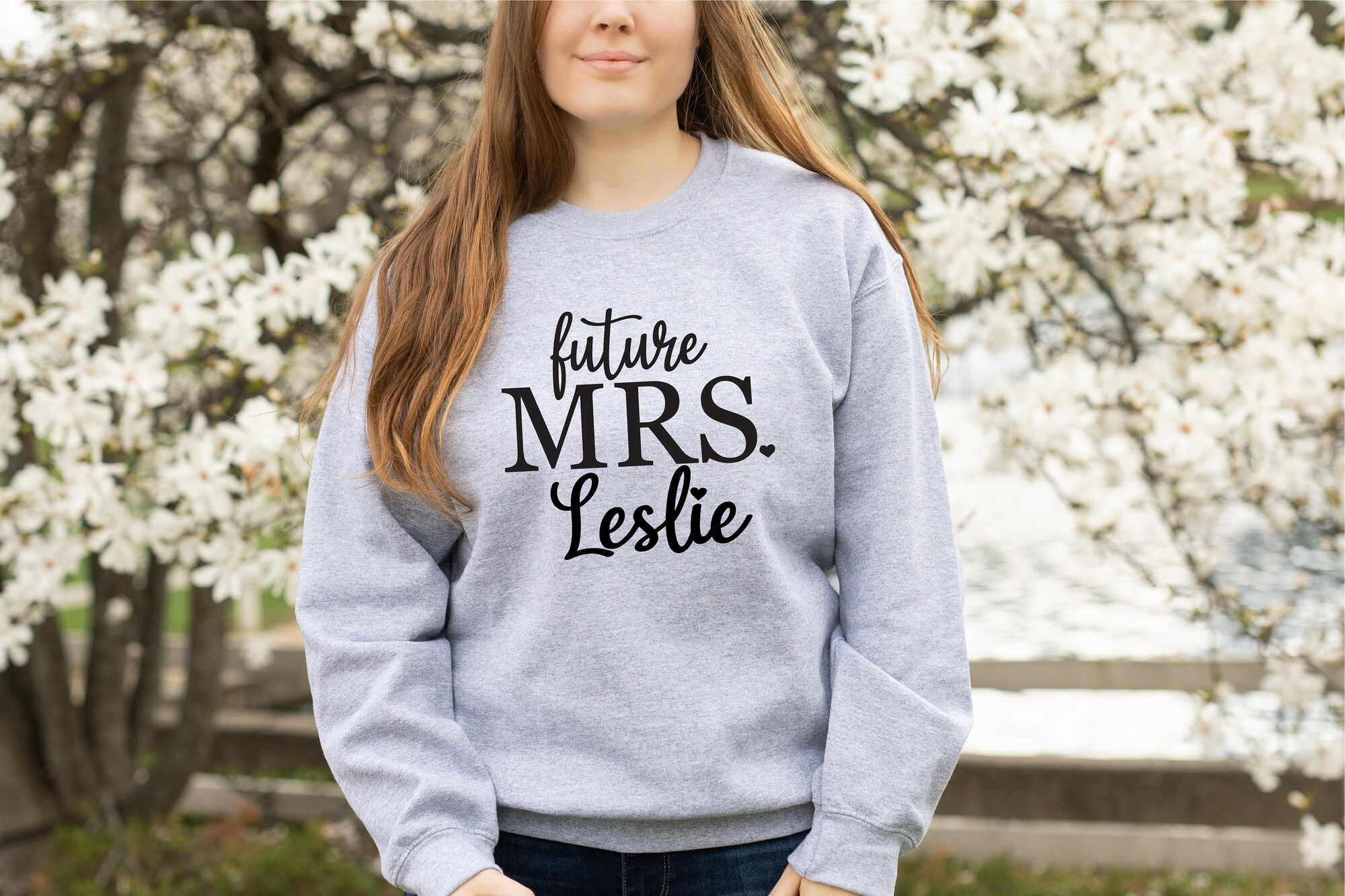 Custom Future Mrs Sweatshirts - Bride & Bachelorette Gifts image 3