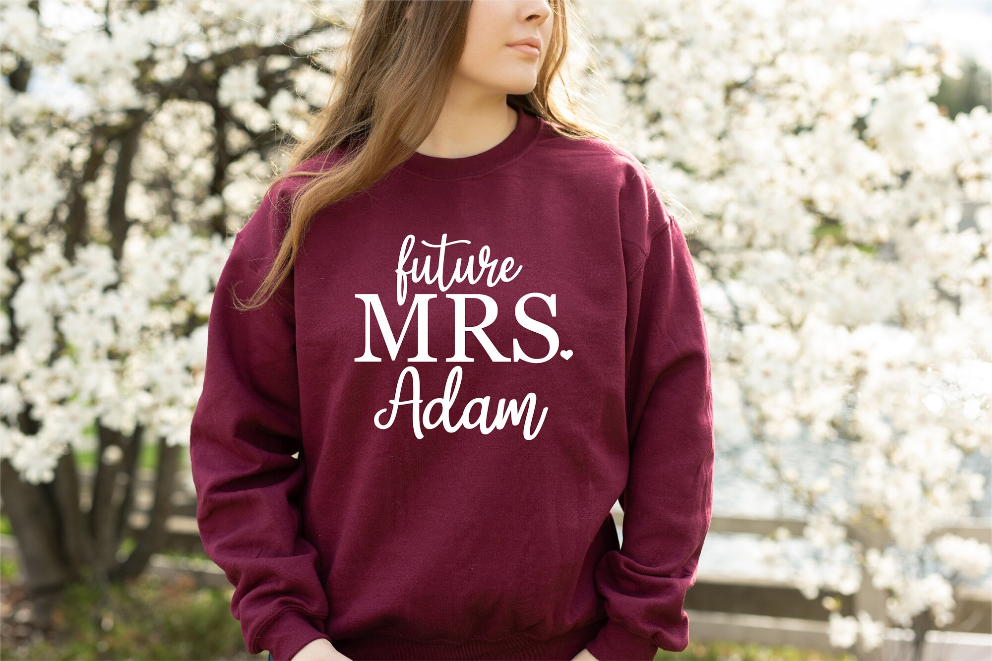 Custom Future Mrs Sweatshirts - Bride & Bachelorette Gifts image 4