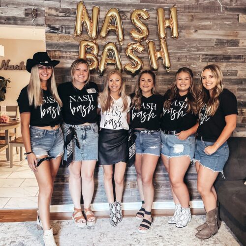 Nashville Nash Bash: Last Bash Matching Bachelorette Shirts image 0