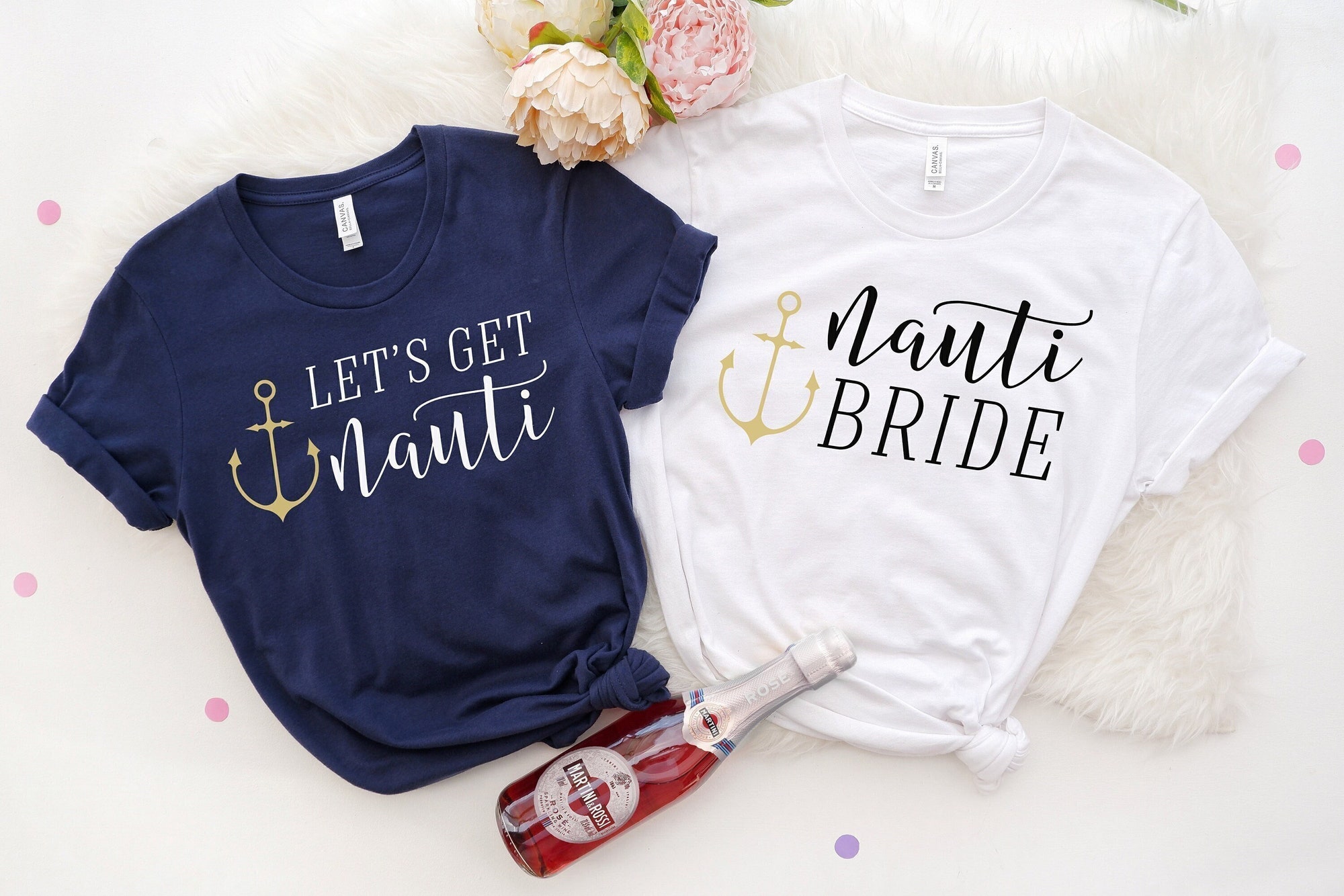 Nauti Bachelorette & Bride Shirts: Cruise Lake & Party Tees image 0