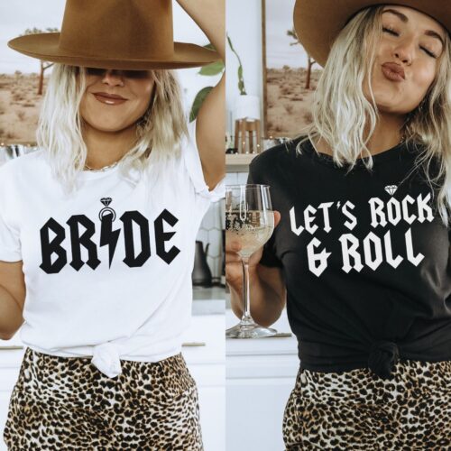 Rock & Roll Bride Shirts - Nashville Bachelorette Party image 0